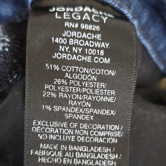 Jordache legacy skinny jeans, women's,  very good condition - Picture 10 of 11
